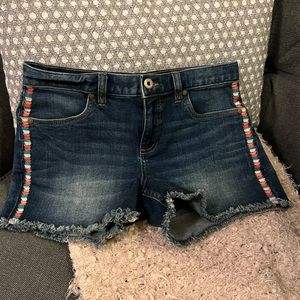 Carve design jean shorts
